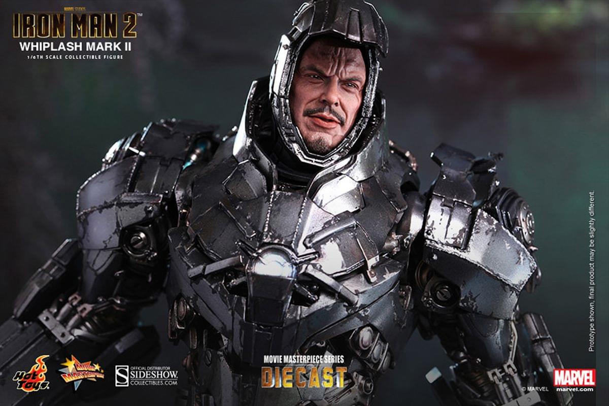 Iron Man 2 Hot Toys 1/6th Scale Movie Masterpiece Action Figure Whiplash
