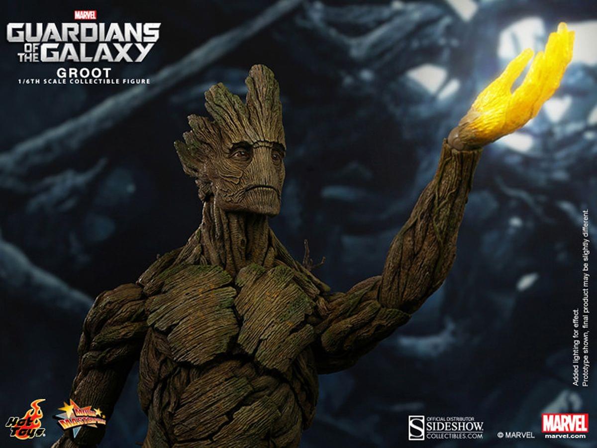 Guardians of the Galaxy Hot Toys 1/6th Scale Masterpiece Action Figure Groot