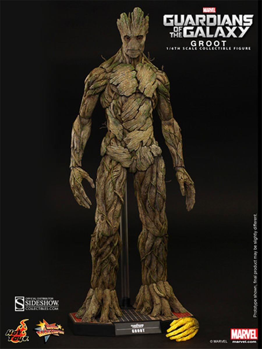Guardians of the Galaxy Hot Toys 1/6th Scale Masterpiece Action Figure Groot