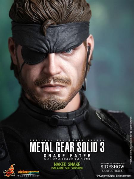 Metal Gear Solid Snake Eater Naked Snake Hot Toys