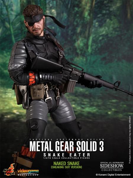 Metal Gear Solid Snake Eater Naked Snake Hot Toys