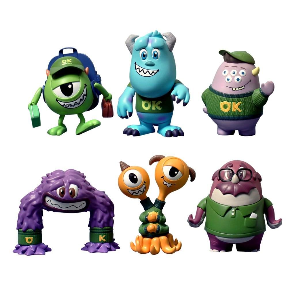 art monsters university toy Monsters University 3" Cosbaby Figures, Set of 6