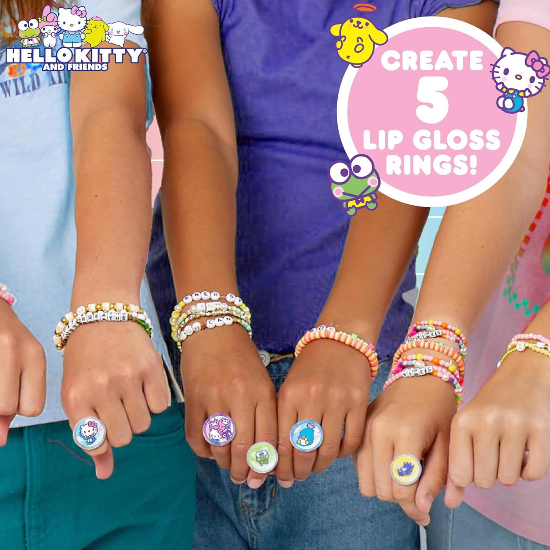 Sanrio Hello Kitty and Friends Shimmer Lip Gloss Making Kit