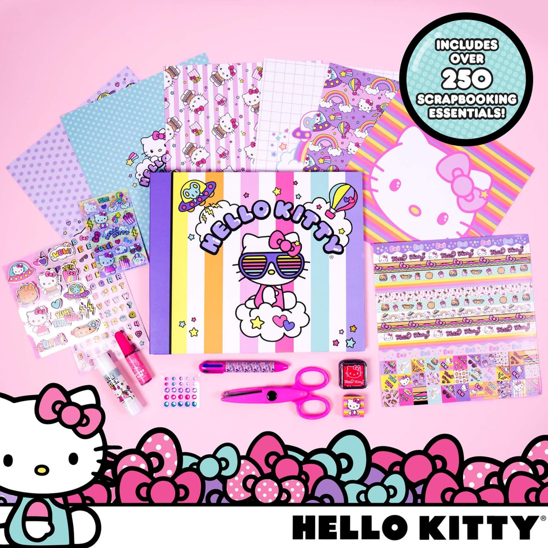 Sanrio Hello Kitty and Friends Design Your Own Scrapbook | Over 250 Essentials