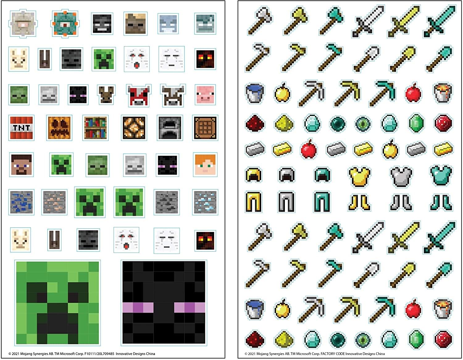 Minecraft Kids Stationery Set | School & Craft Supplies with Pencil Case