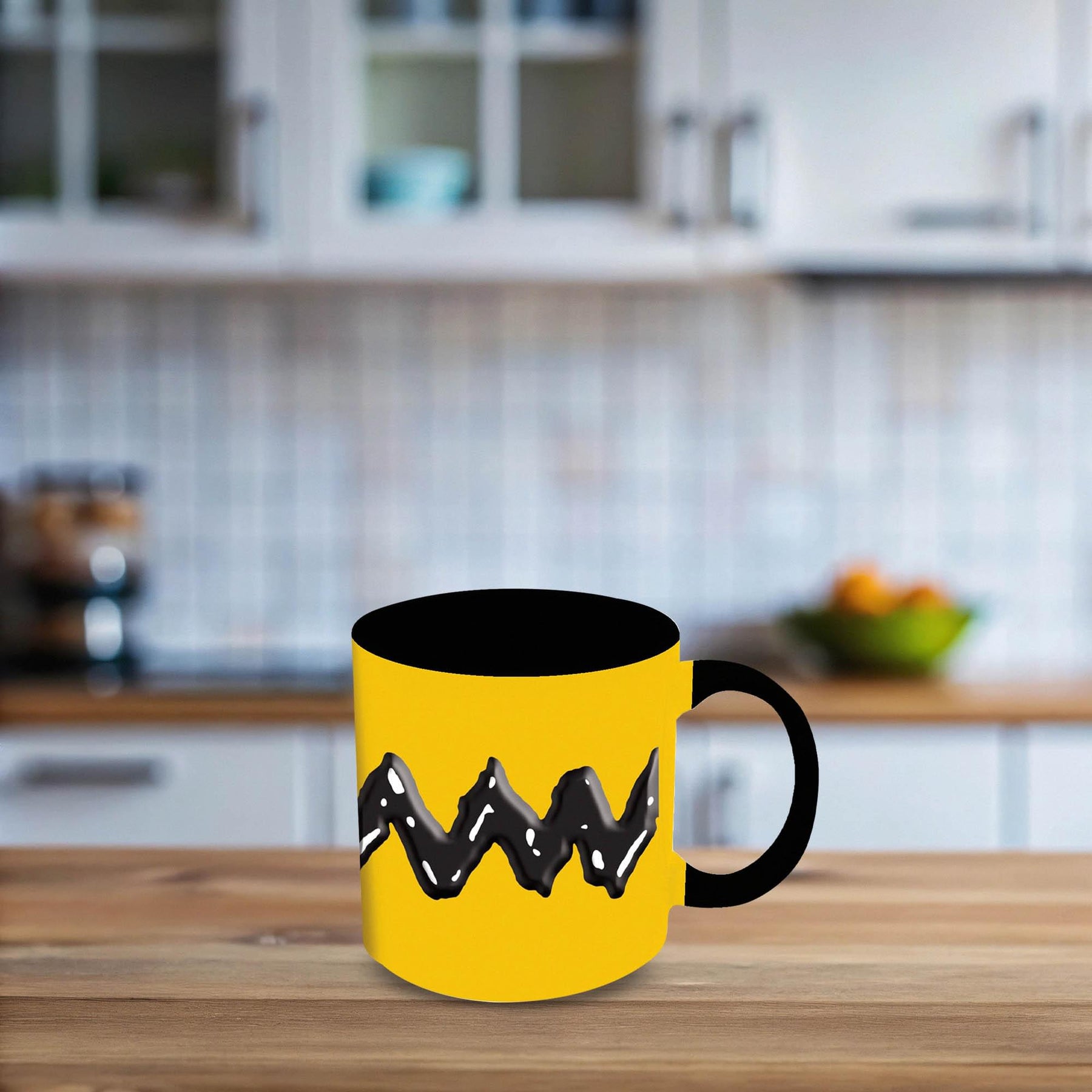 Peanuts Charlie Brown's Shirt 18oz Embossed Ceramic Mug