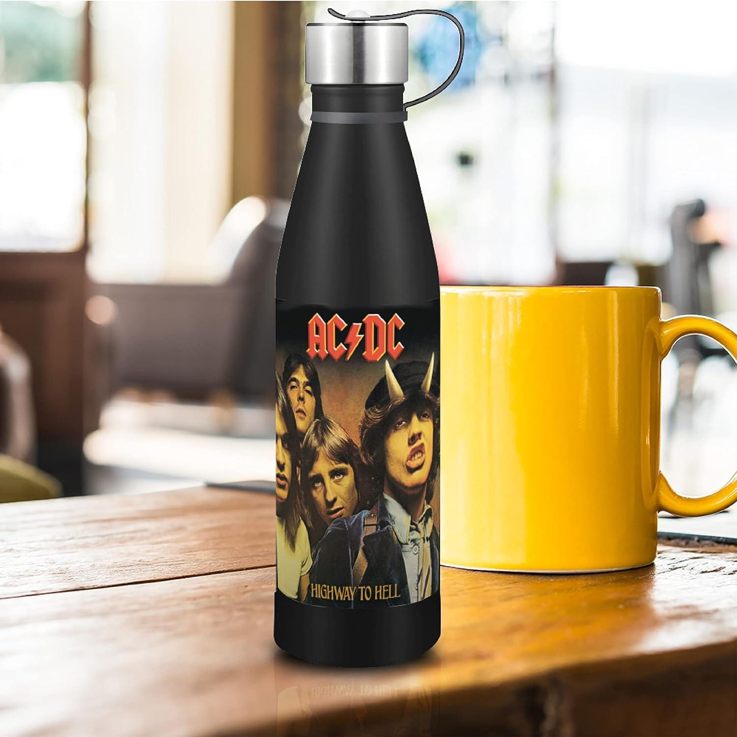 AC/DC Highway To Hell 17 oz Stainless Steel Pin Bottle