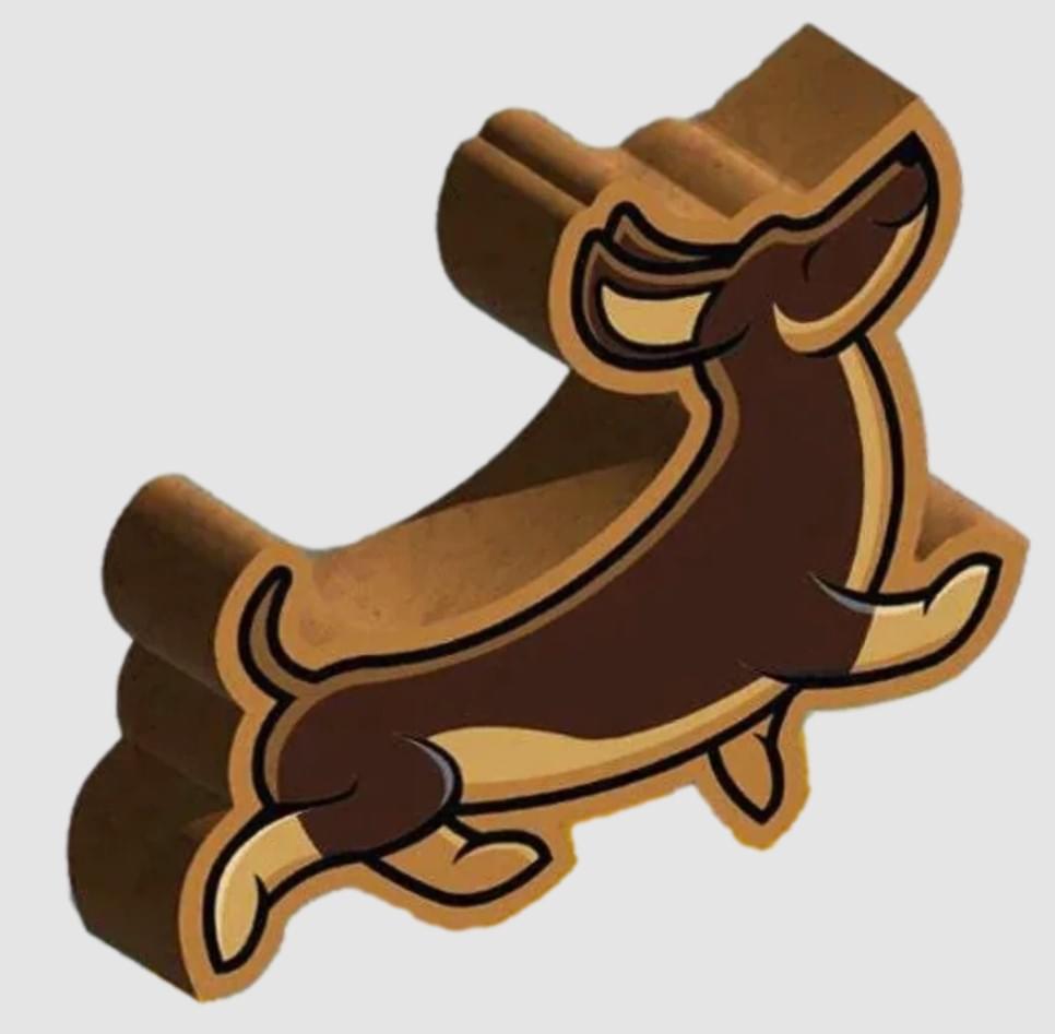 Wiener Cleaner Novelty Kitchen Sponge