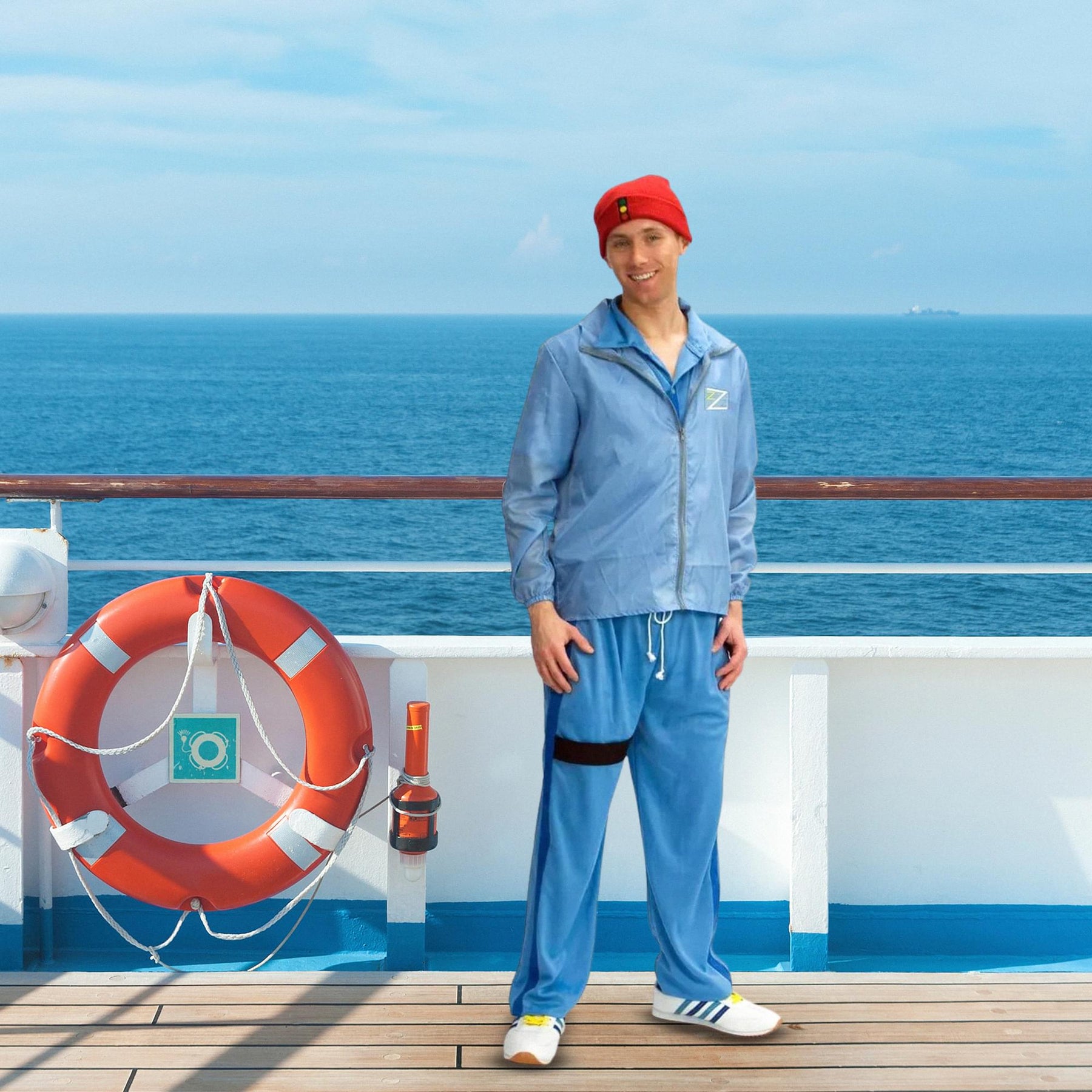 Life Aquatic Captain Deluxe Costume Adult