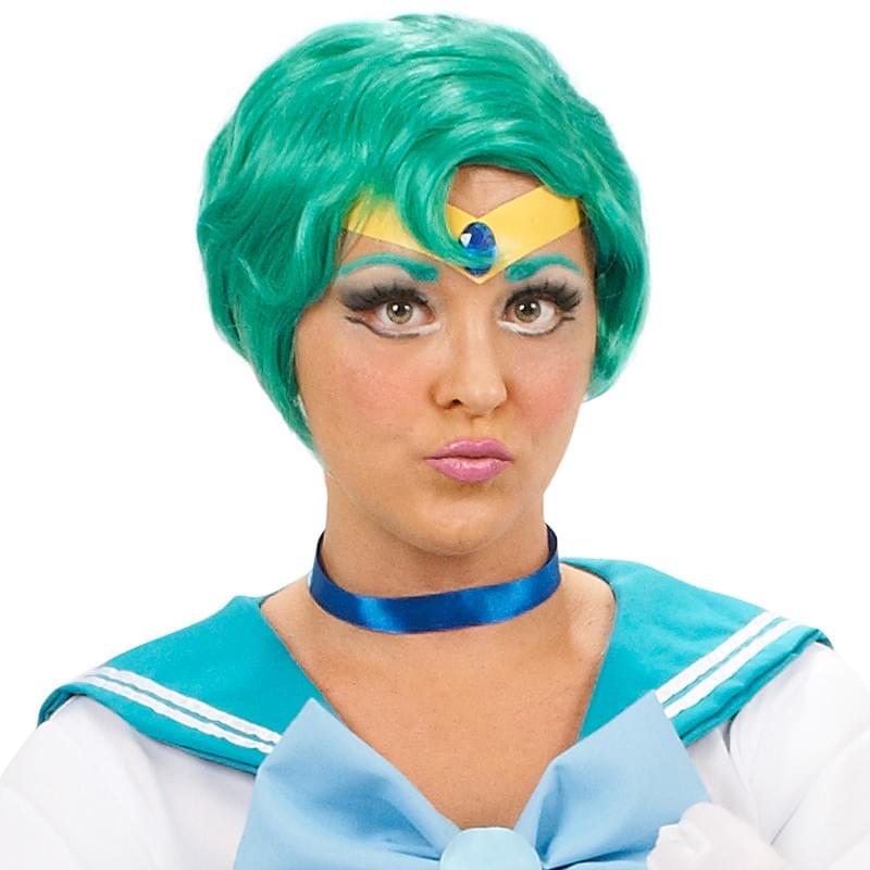 Sailor Moon Mercury Costume Wig
