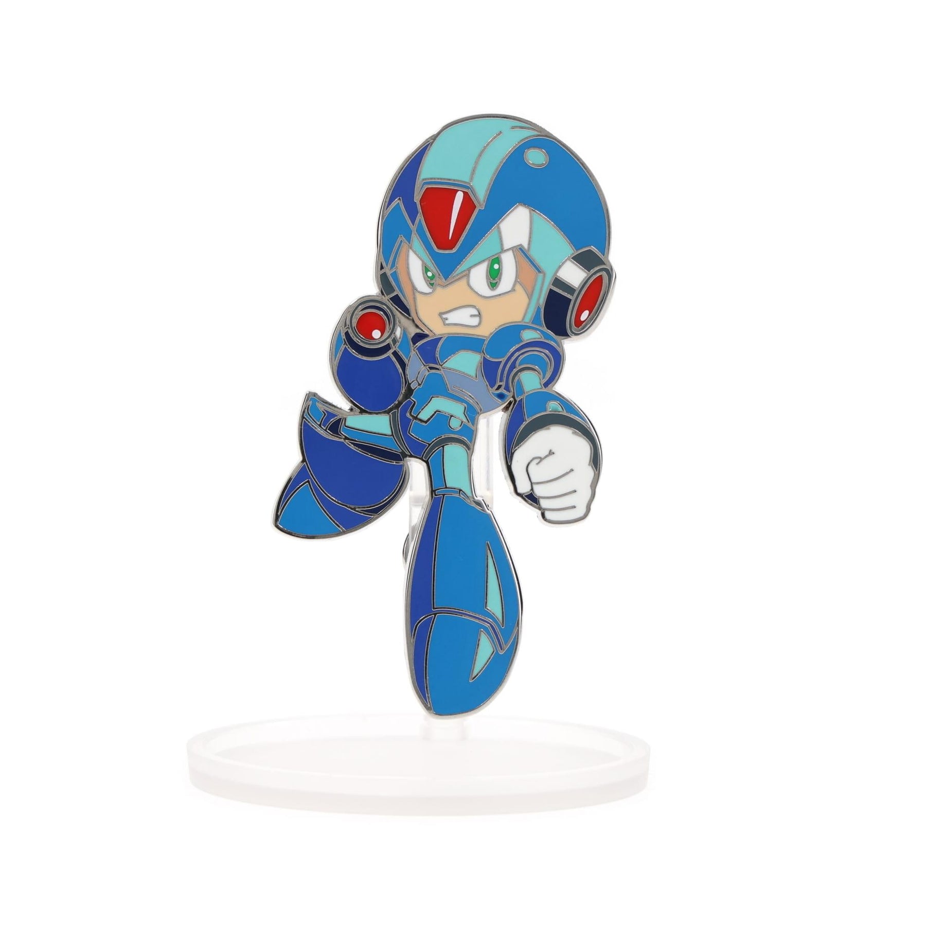 Mega Man X 2 Inch Enamel Nendoroid Pin