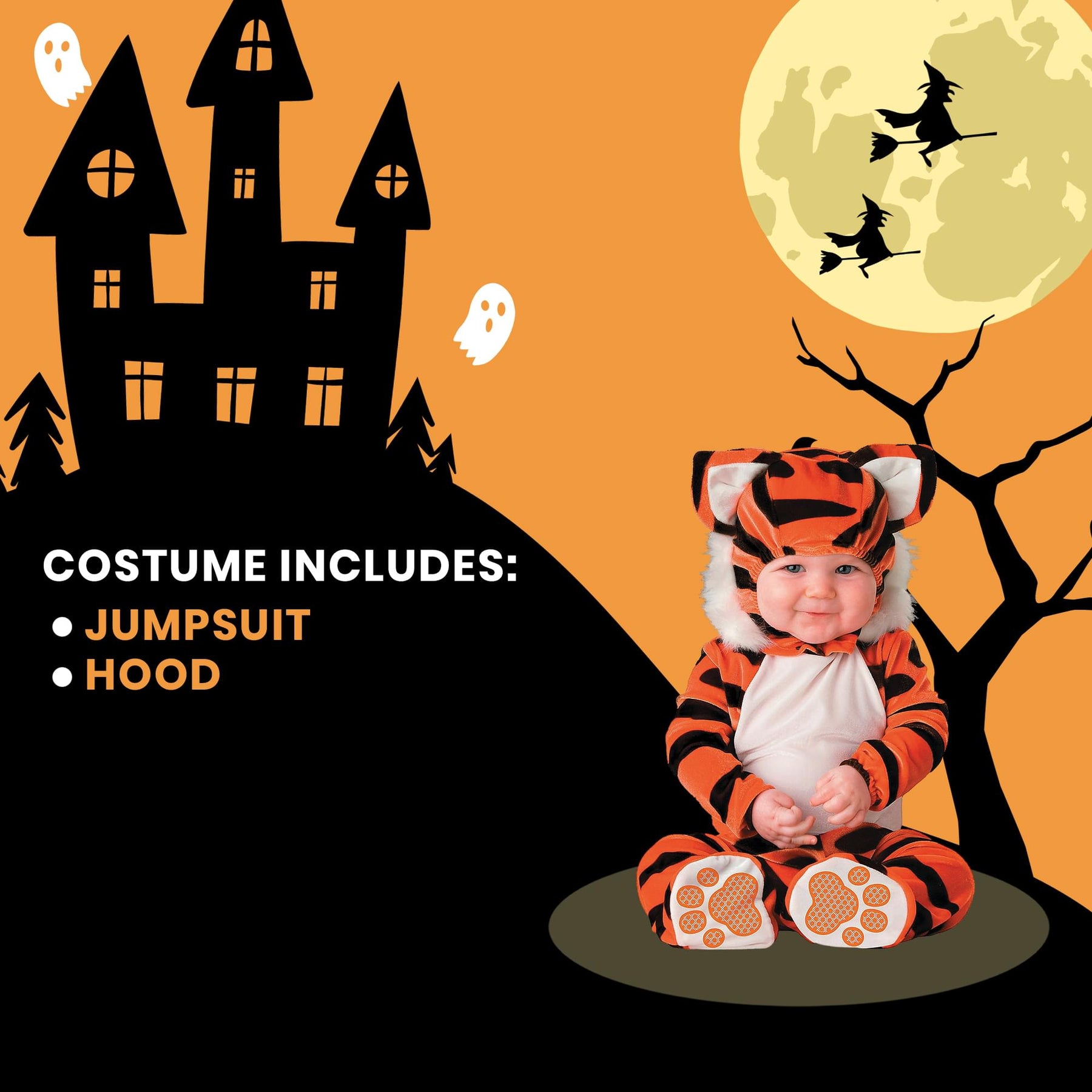 Tiger Tot Designer Baby Costume