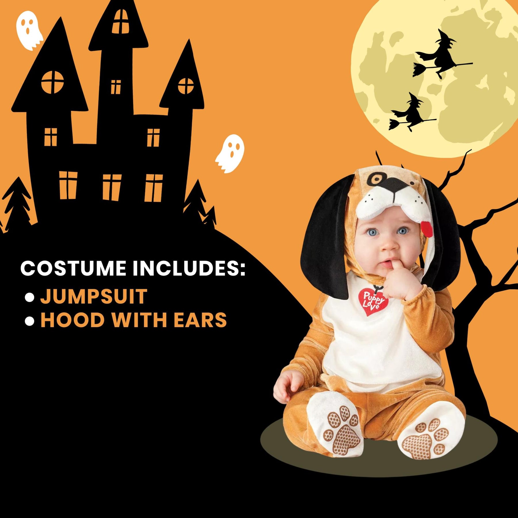 Puppy Love Baby Costume