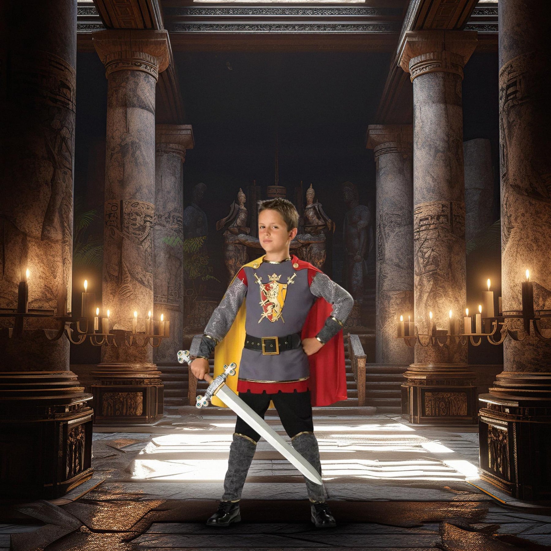 Loyal Knight Deluxe Child Costume