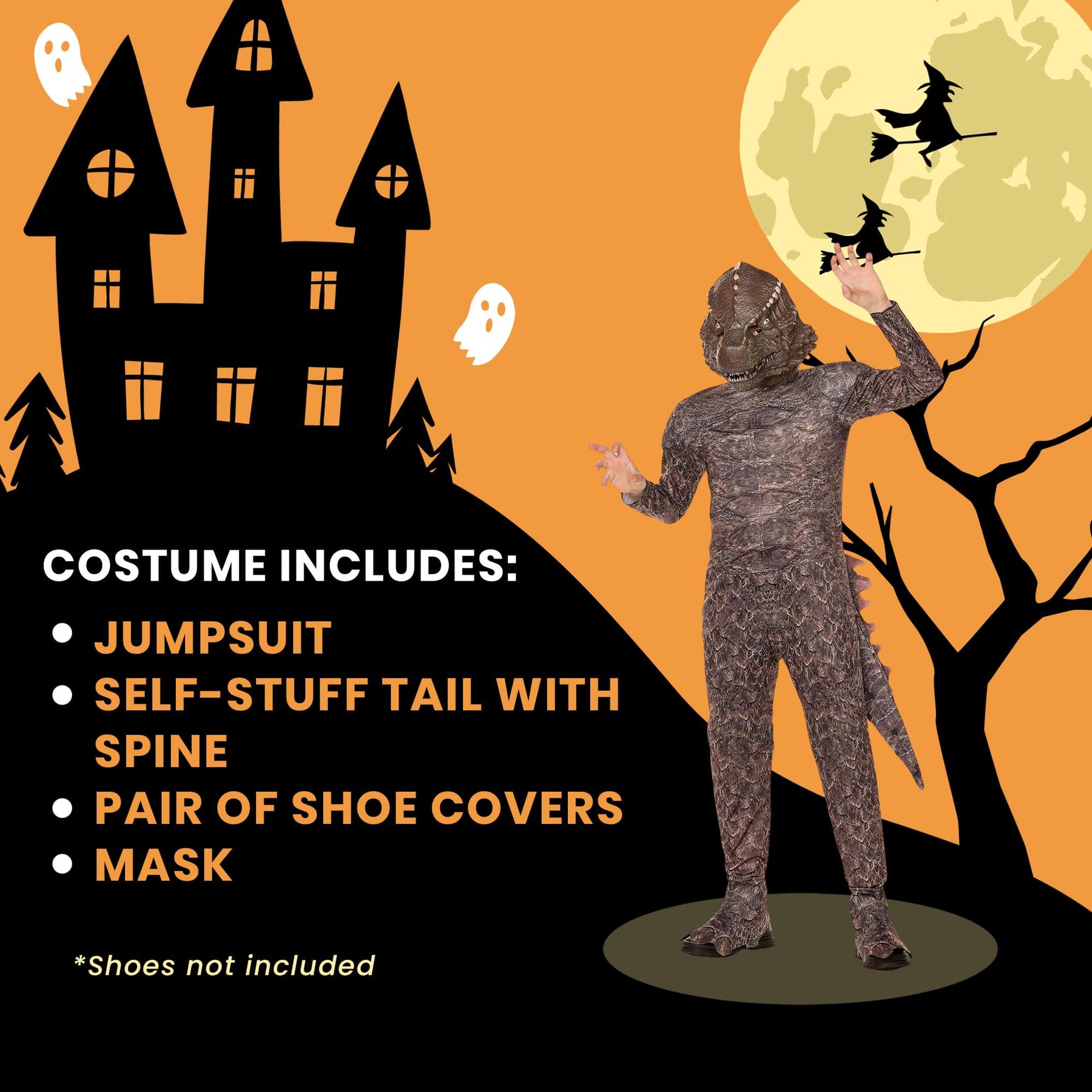Godzilla x Kong Economy Godzilla Child Costume