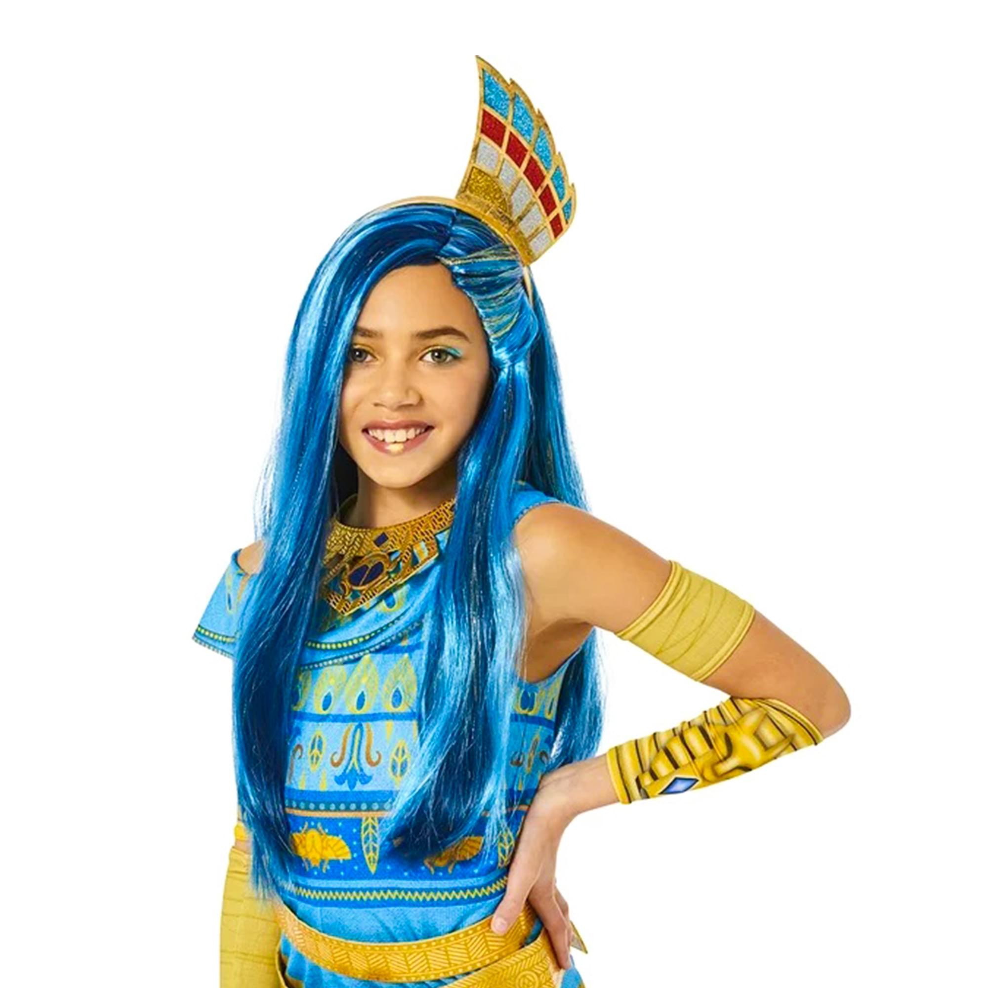 cleo super monsters costume Kids Monster High Cleo de Nile Two-Tone Polyester Wig