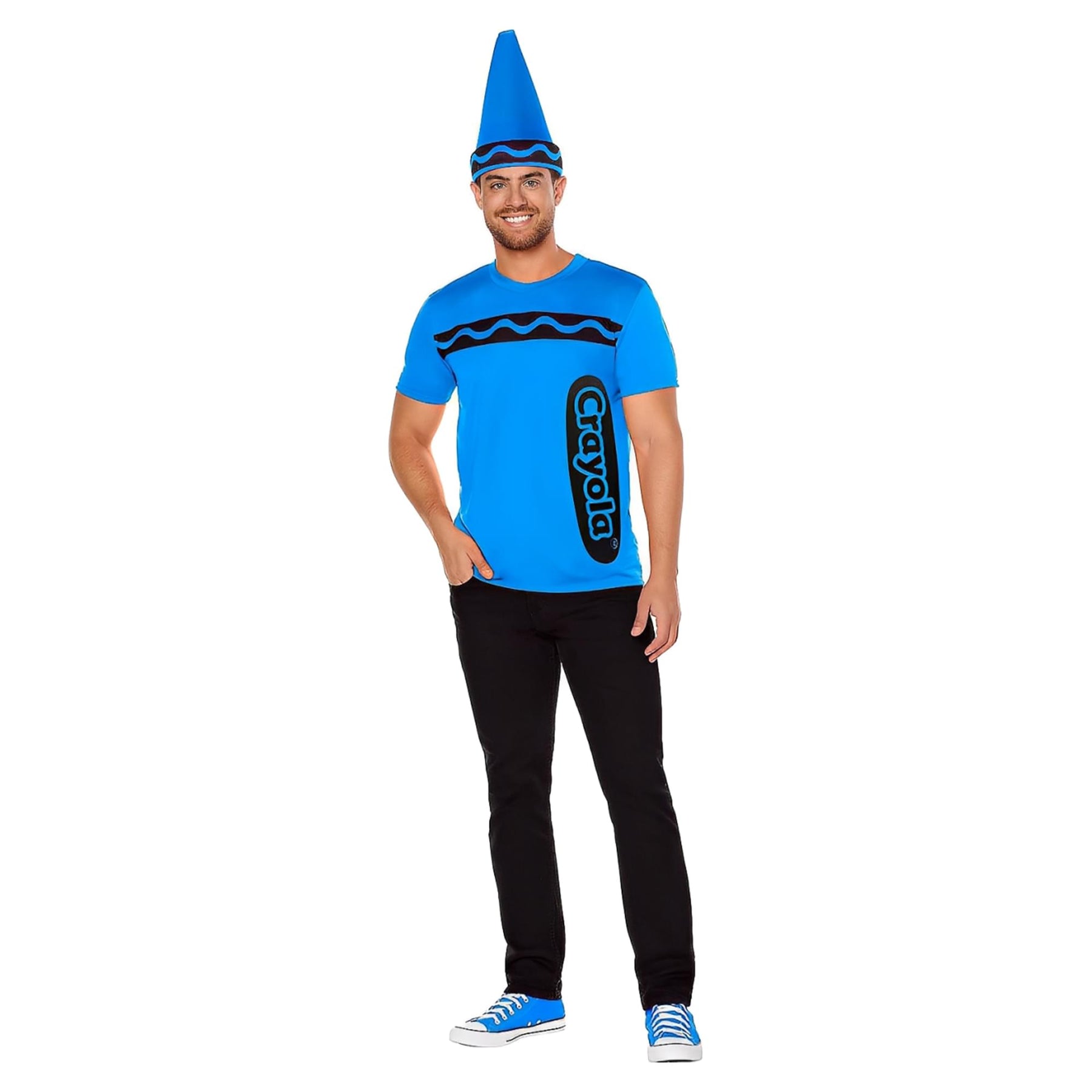 Craylola Crayon Blue Adult Costume