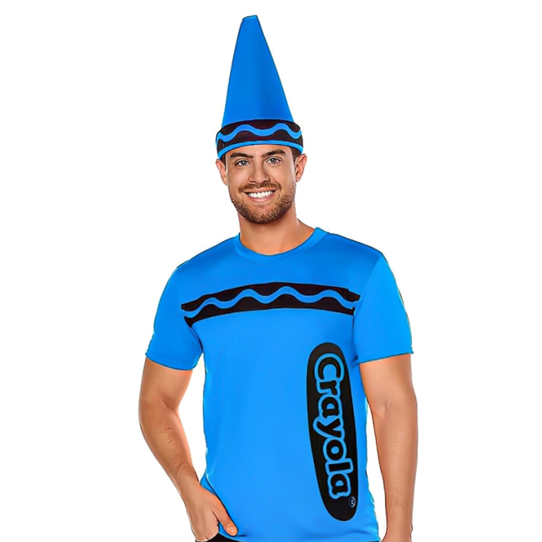 Craylola Crayon Blue Adult Costume