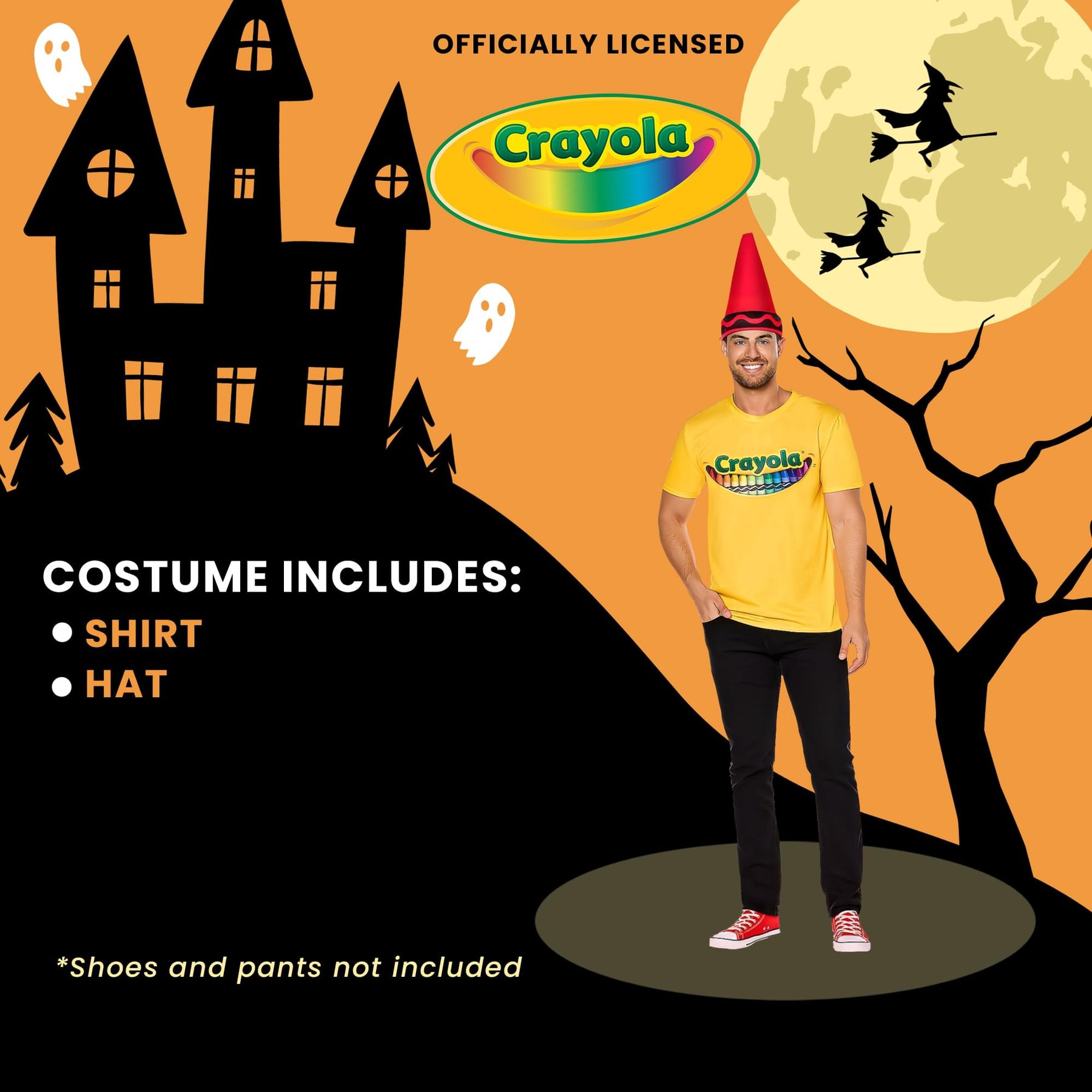 Craylola Crayon Box Adult Costume