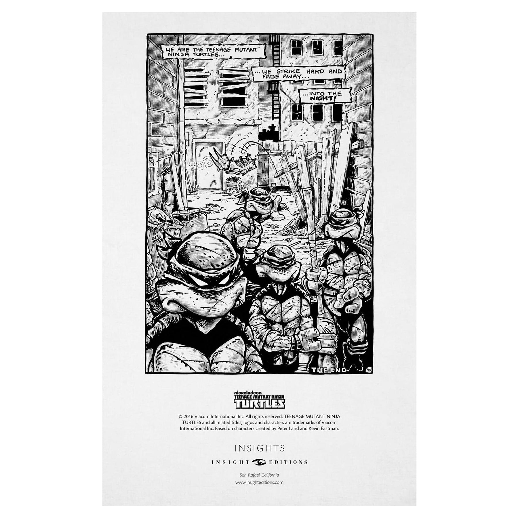 Teenage Mutant Ninja Turtles Hardcover Ruled Journal | 192 Pages