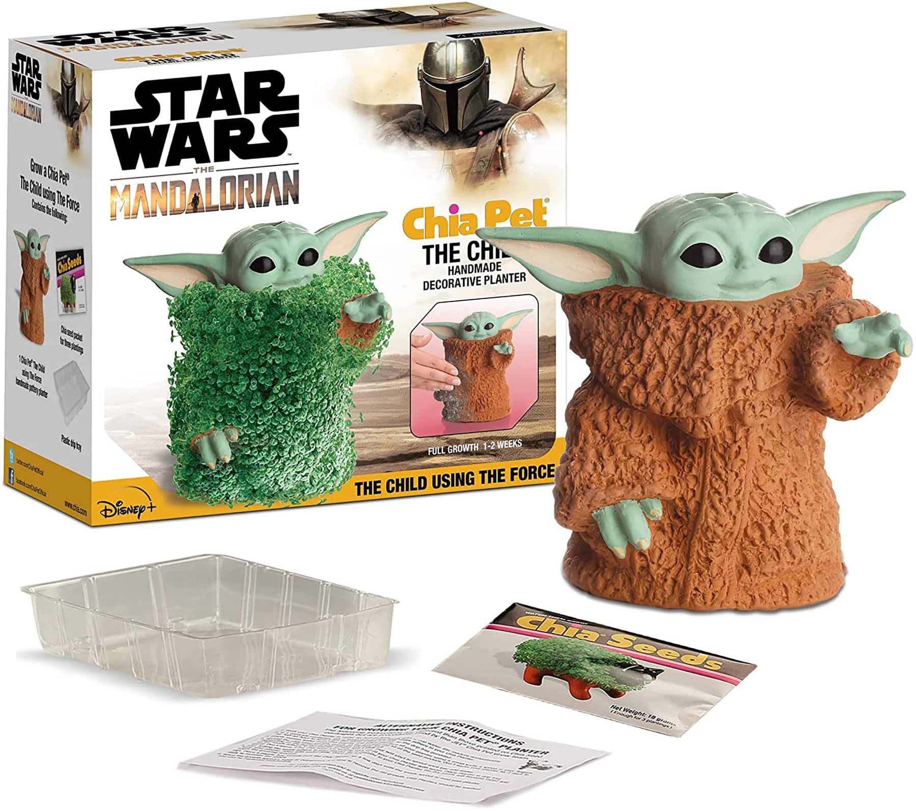 Star Wars The Child Standing Chia Pet Decorative Pottery Planter