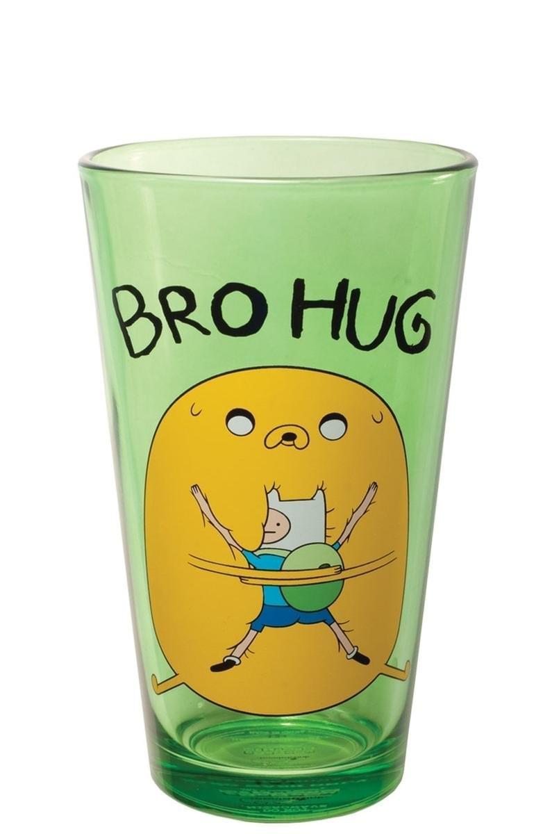 Adventure Time Bro Hug 16oz Pint Glass