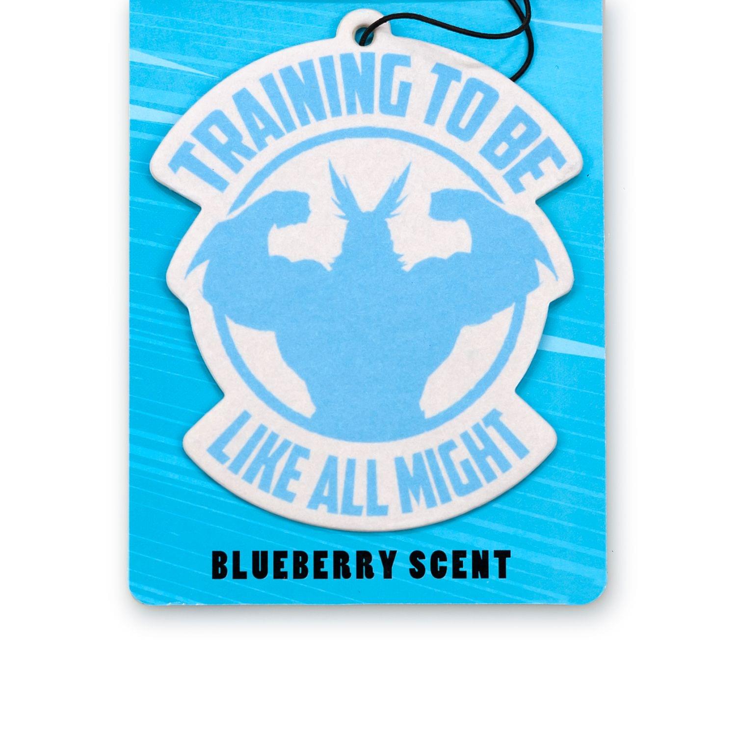 OFFICIAL My Hero Academia Air Freshener | Features All Might | Blueberry Scented