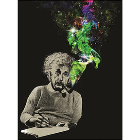 Albert Einstein Bundle: 45"x60" Fleece Throw Blanket, Collector Pin, Pint Glass