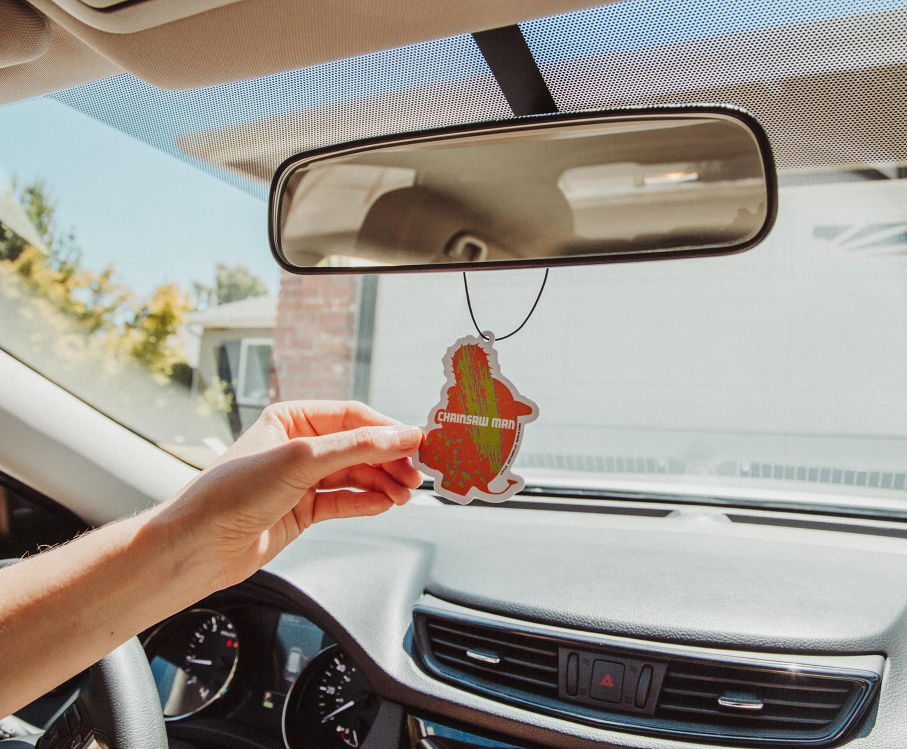 Chainsaw Man Pochita Pineapple-Scented Air Freshener
