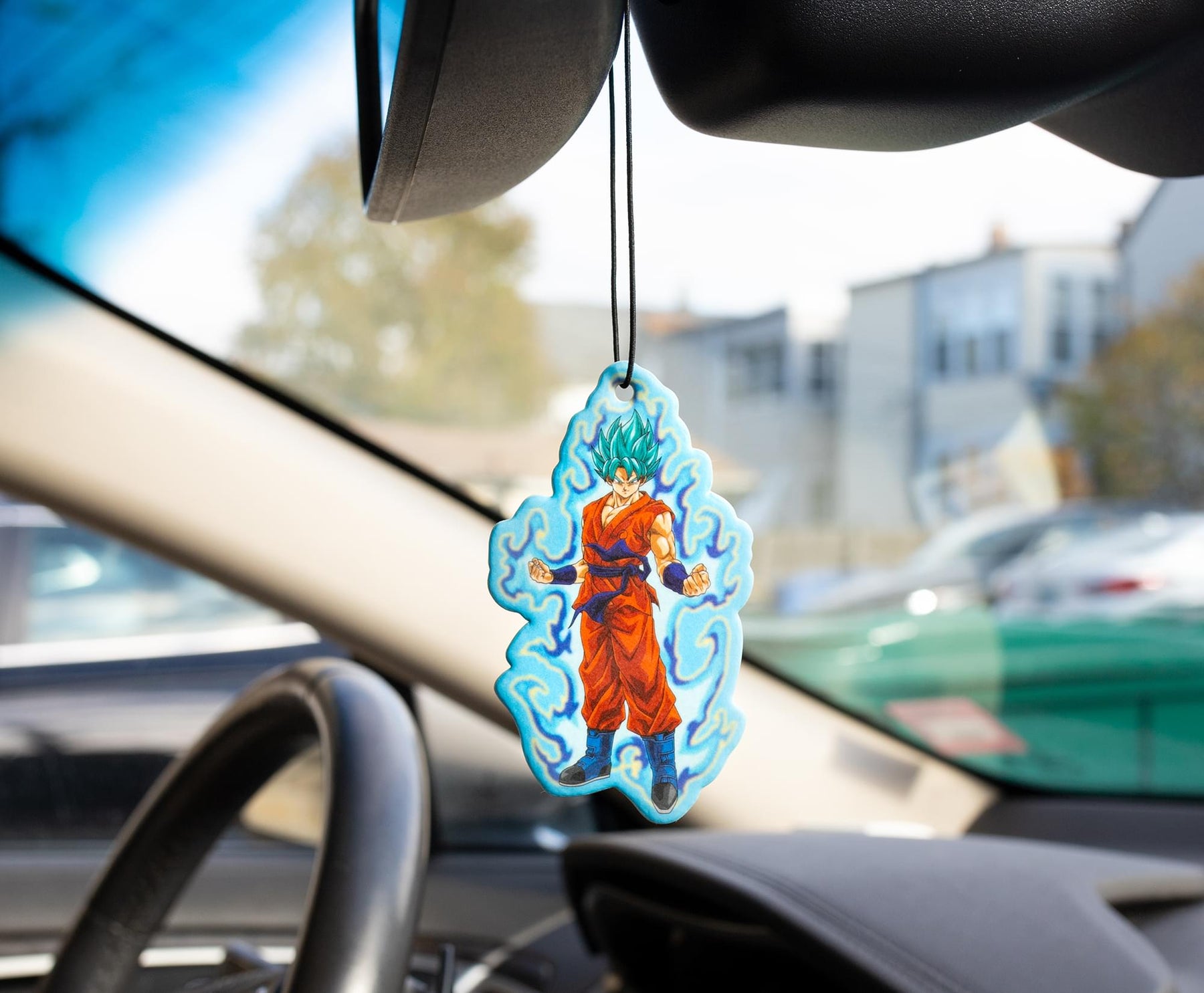 Dragon Ball Super Saiyan Blue Goku New Car Scent Air Freshener