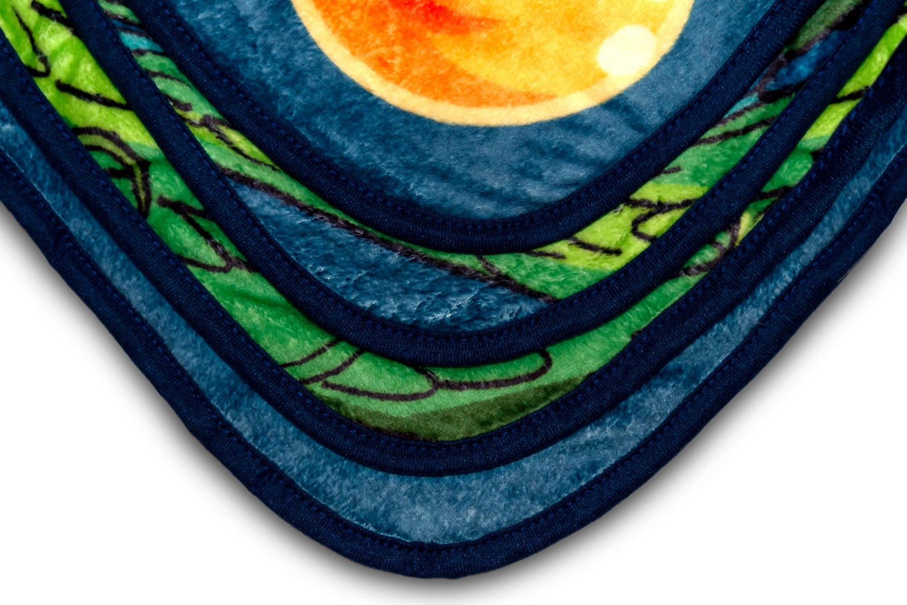 Dragon Ball Z Shenron Throw Blanket | Features 7 Dragon Balls | 60 x 45 Inches