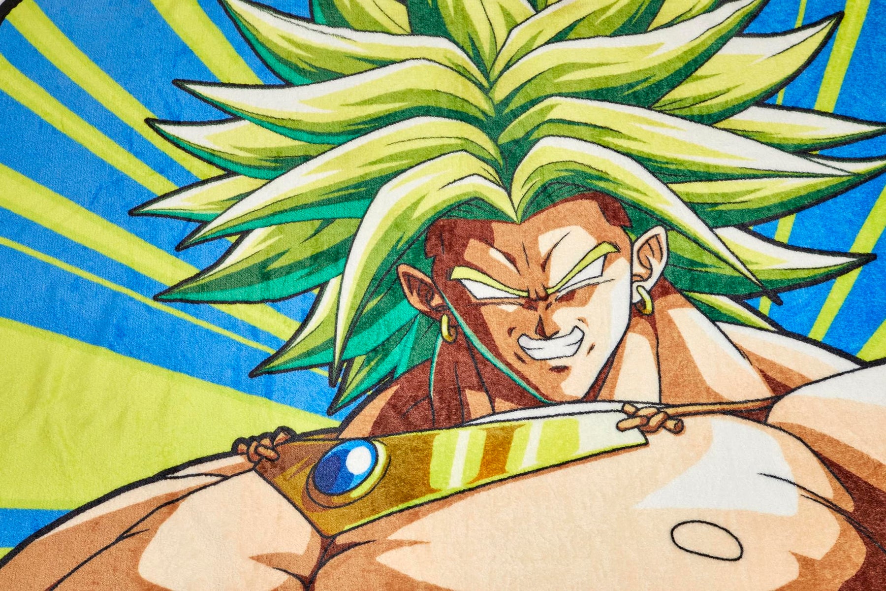 Dragon Ball Z Broly 45 x 60 Inch Fleece Throw Blanket