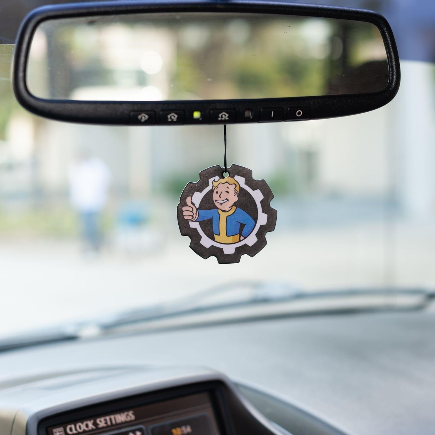 Fallout 4 Vault Boy Hanging Air Freshener for Cars and Closets | Vanilla Scent