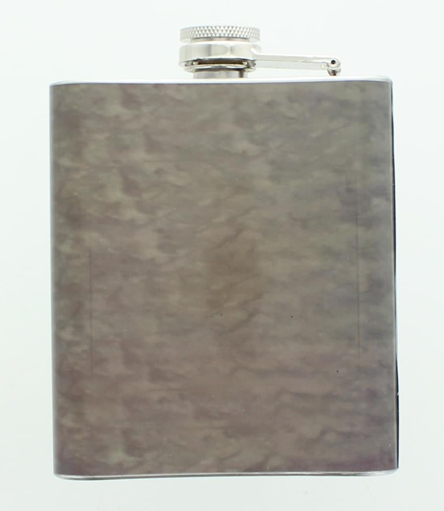 Combat Bulldog Sam 7oz Stainless Steel Flask