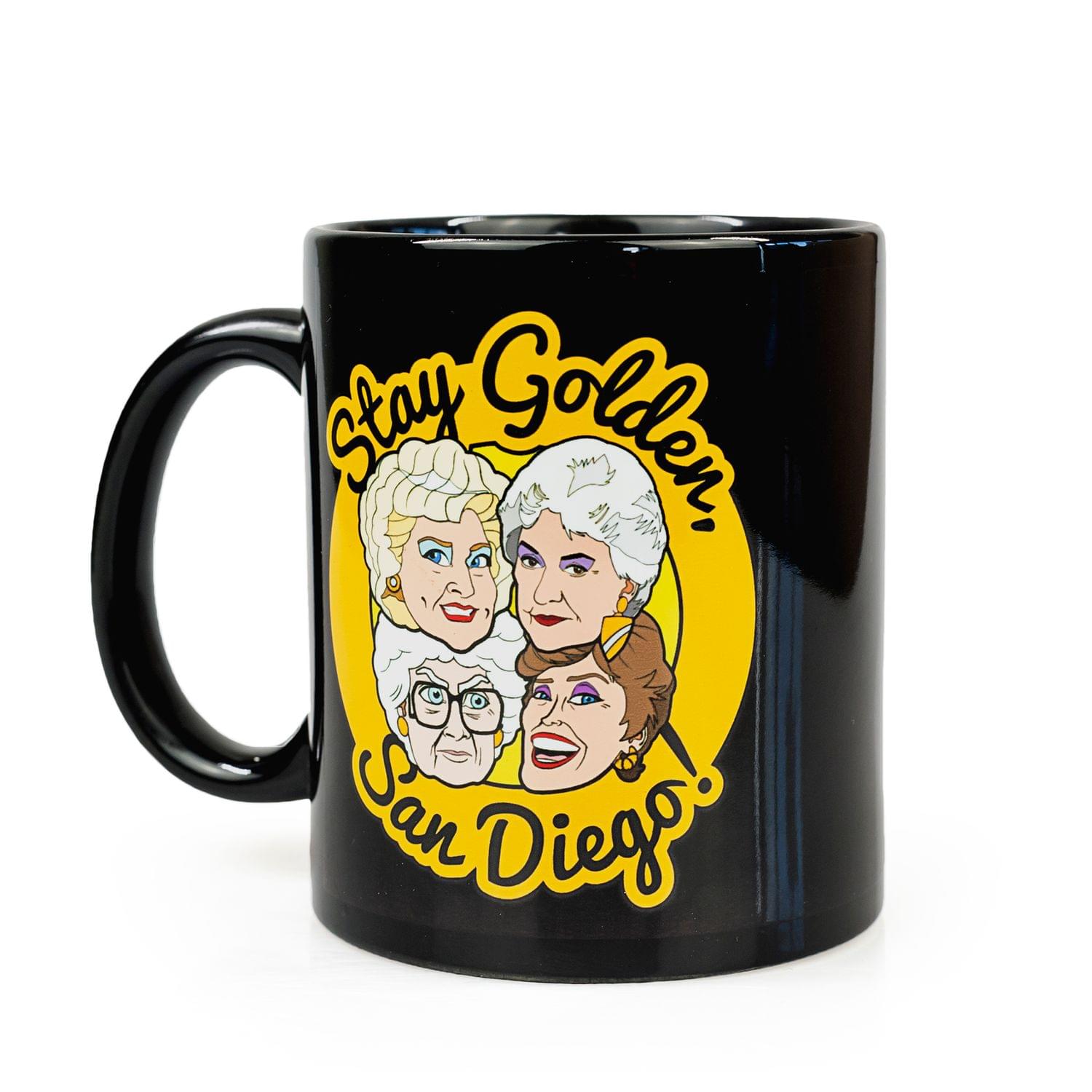 The Golden Girls Stay Golden San Diego Ceramic Mug | 11 Ounces| Golden Girls Mug