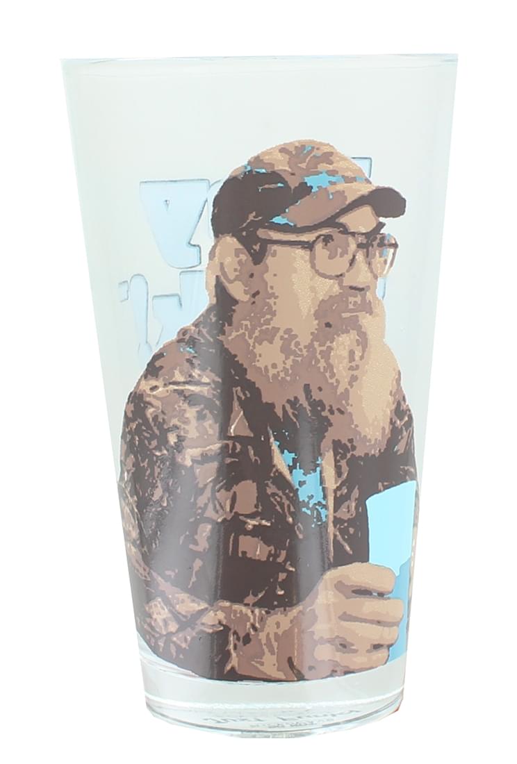 Duck Commander Si Hey Jack 16oz Clear Pint Glass