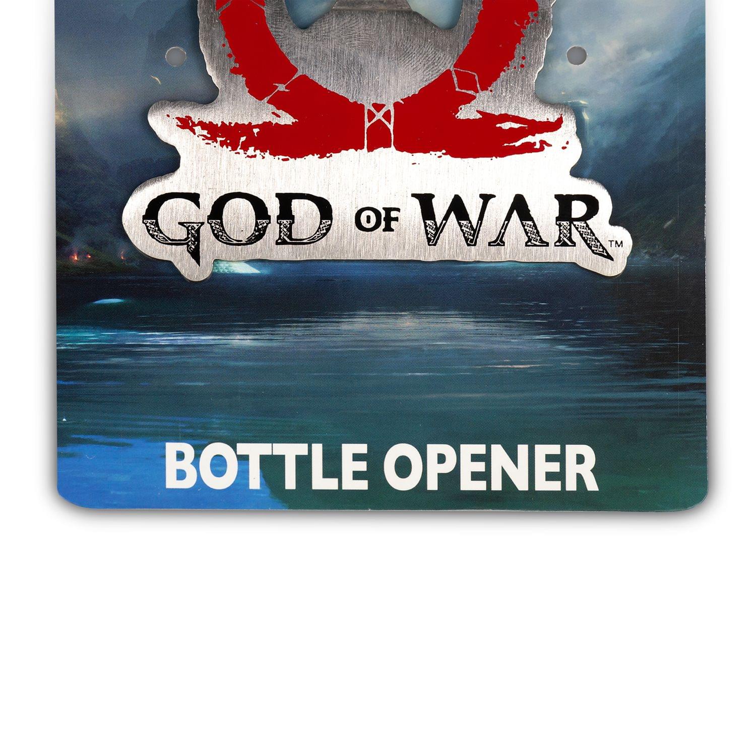God of War Collectibles | God of War 2018 Logo Metal Bottle Opener