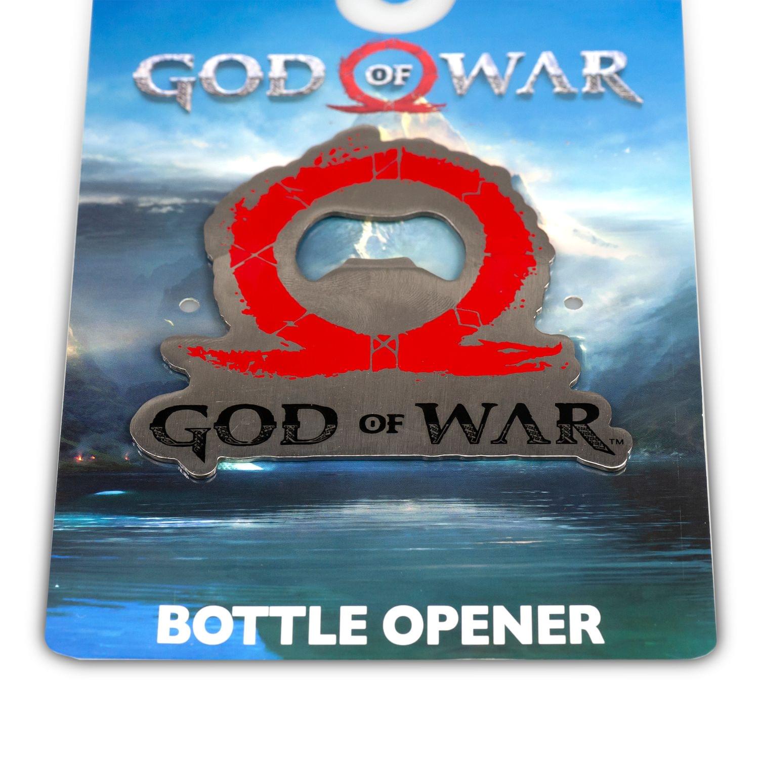 God of War Collectibles | God of War 2018 Logo Metal Bottle Opener