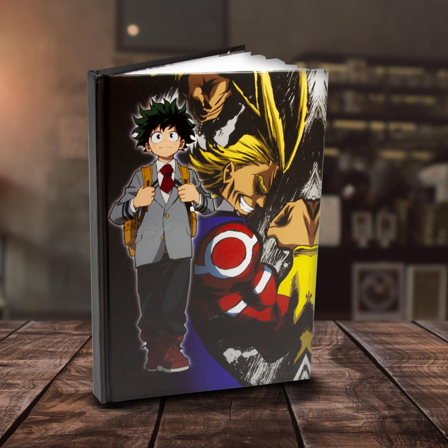 My Hero Academia Deku All Might Hardback Journal | 200 Page | Anime collectible