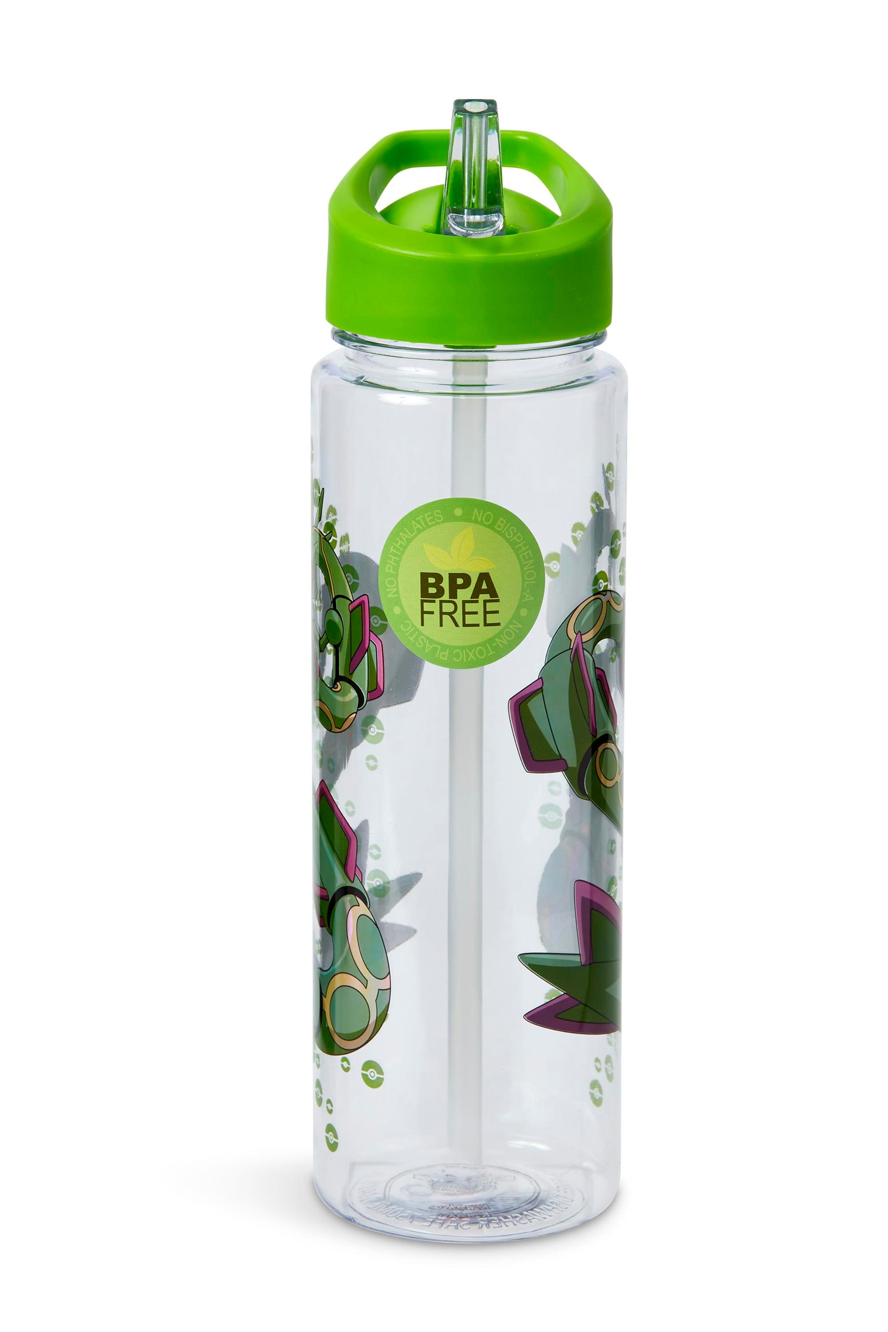 Pokemon Rayquaza 16oz Water Bottle - BPA-Free Reusable Drinking Bottles