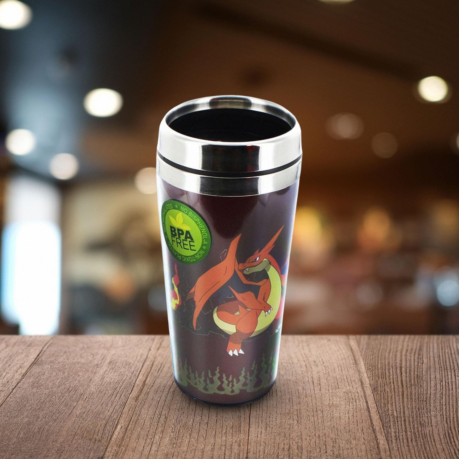 Pokemon Mega Charizard Y 16oz Travel Cup