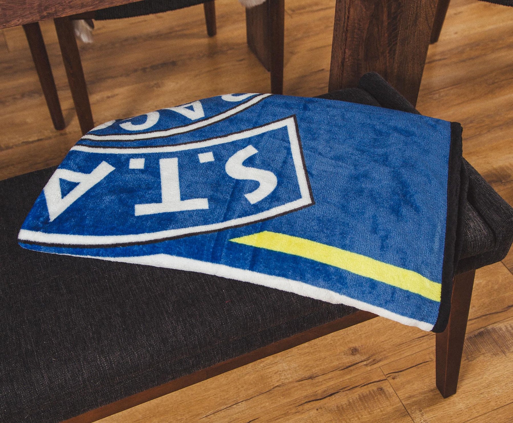 Resident Evil S.T.A.R.S. Raccoon Police Department Fleece Throw Blanket