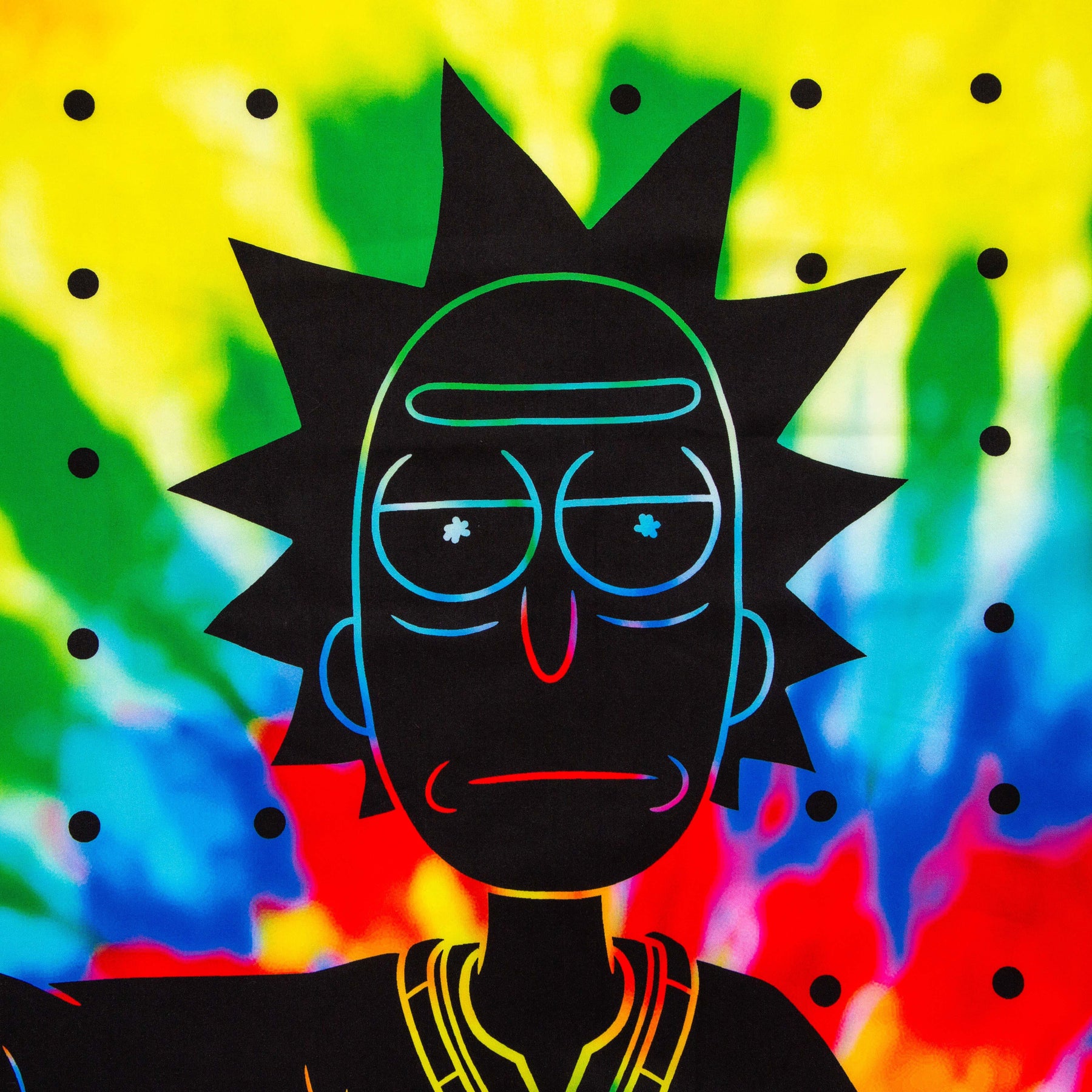Rick and Morty Psychodelic Spiritual Leader Rick 60 x 90 Inch Wall Tapestry