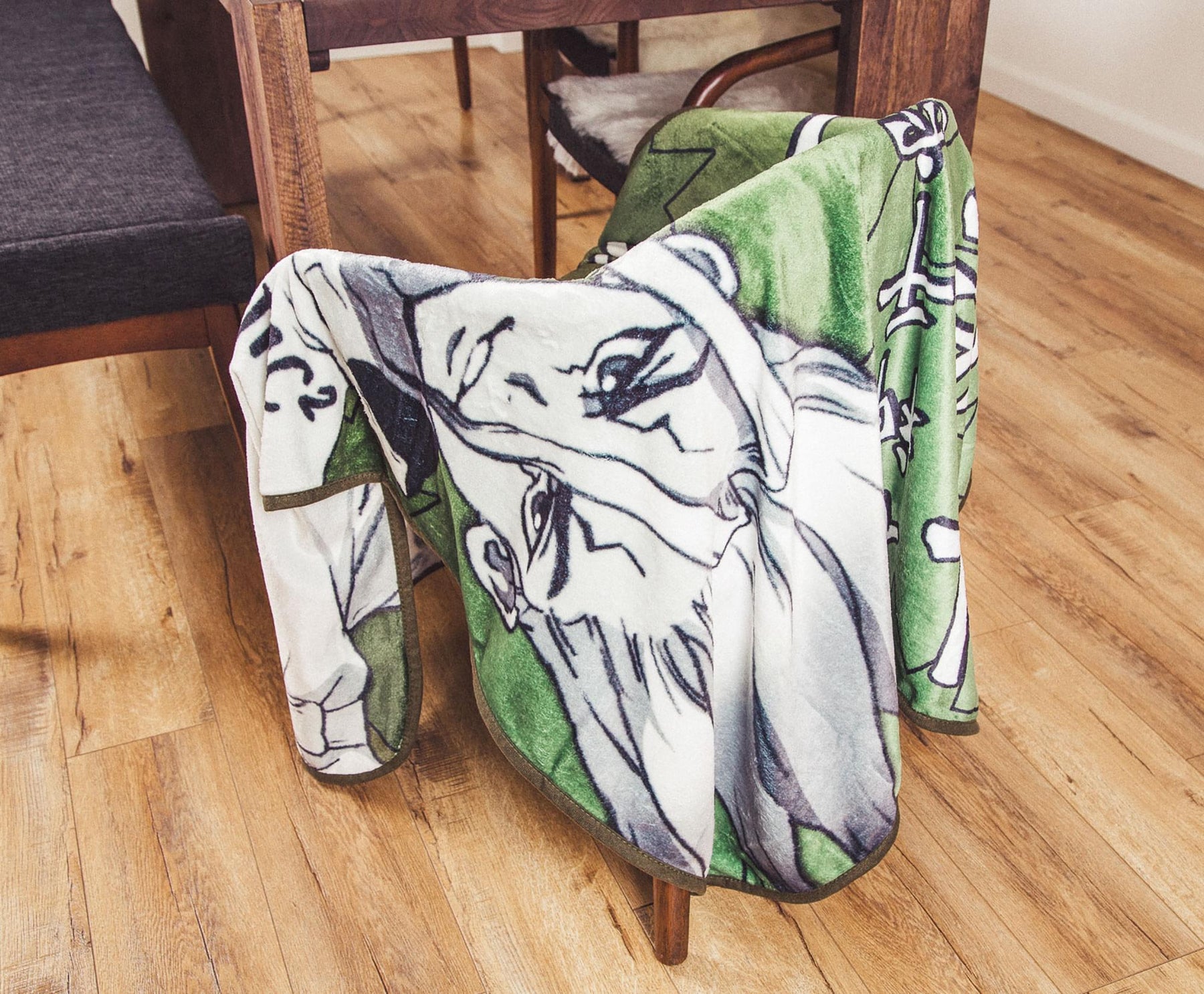 Dr. Stone Senku Ishigami Fleece Throw Blanket | 45 x 60 Inches