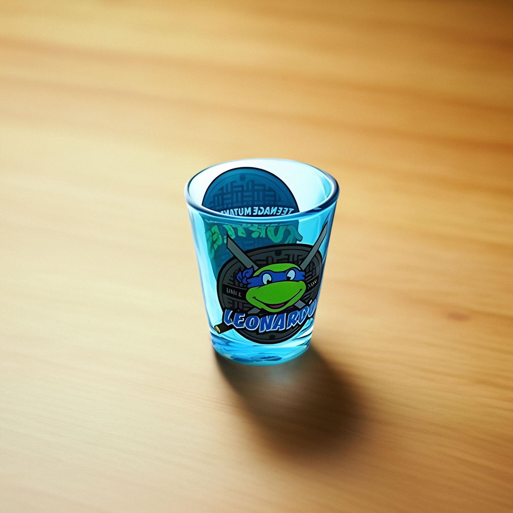 Teenage Mutant Ninja Turtles Blue Leonardo Shot Glass
