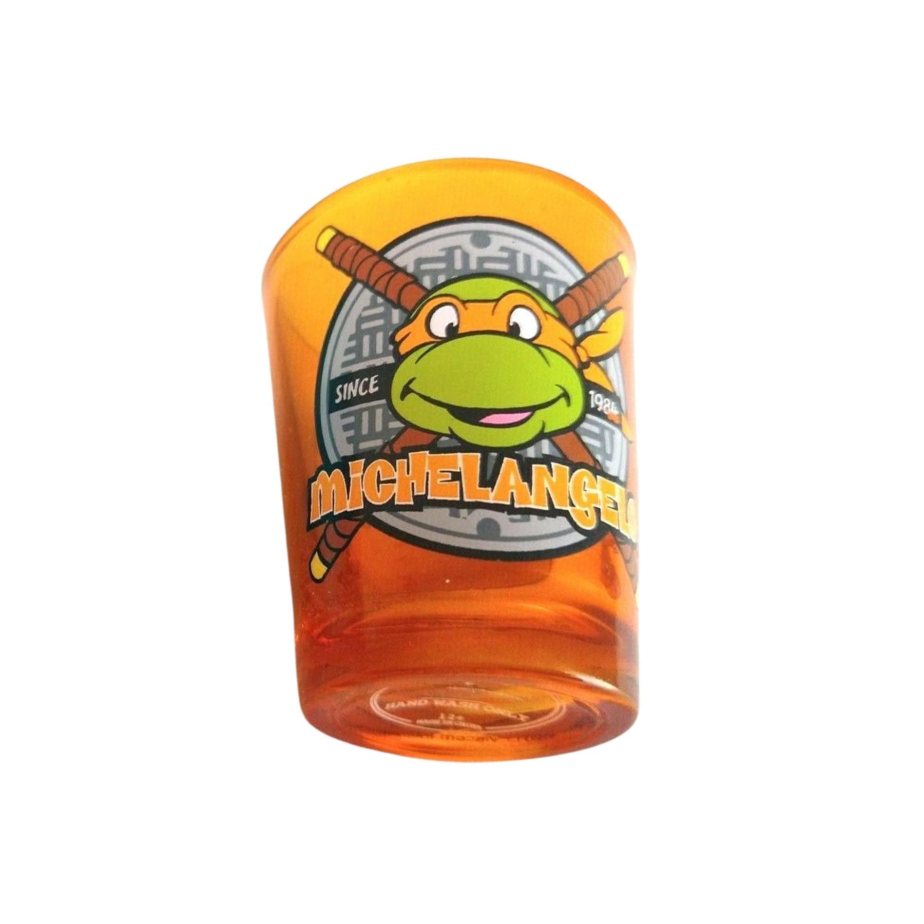 Teenage Mutant Ninja Turtles Orange Michelangelo Shot Glass