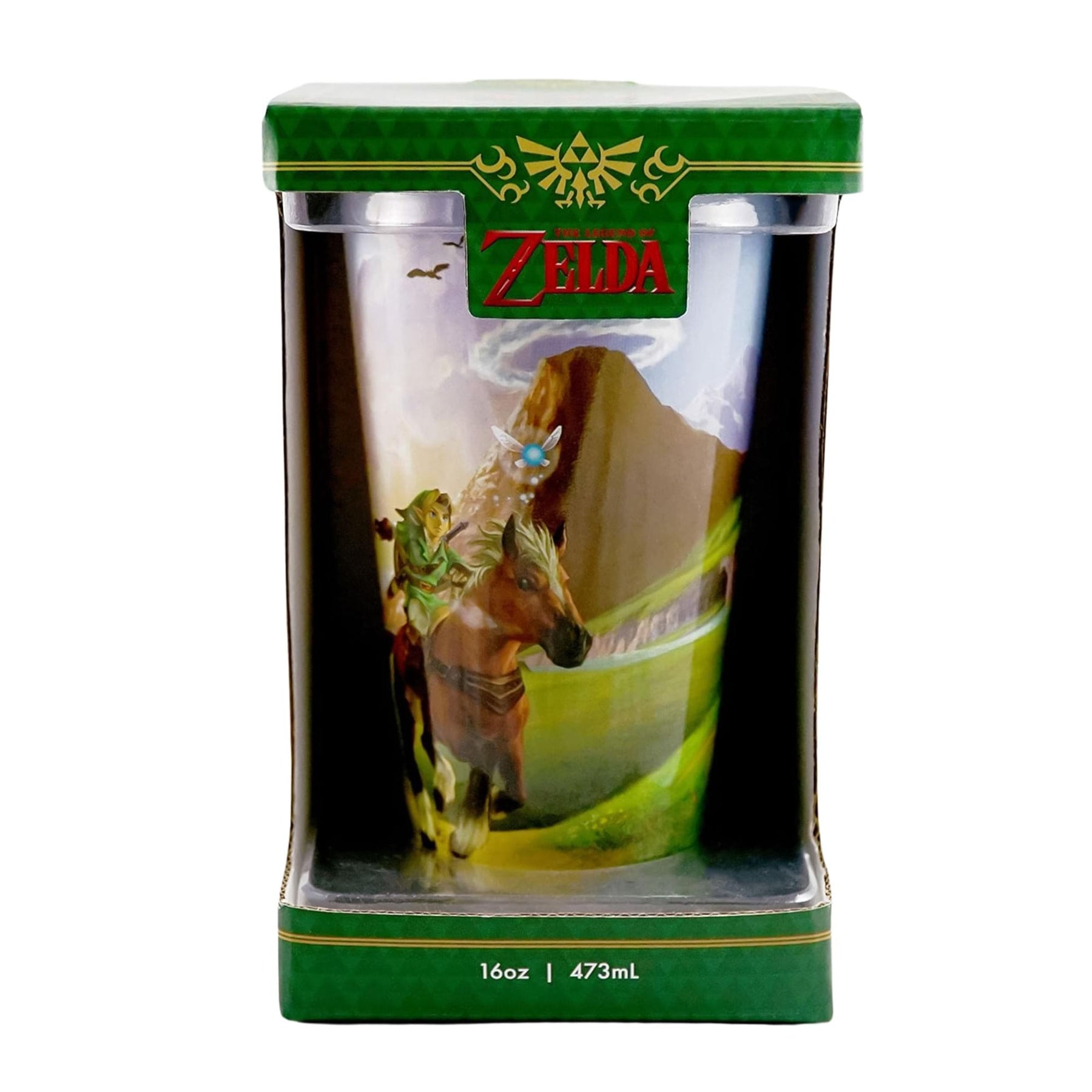 The Legend of Zelda Ocarina of Time Pint Glass