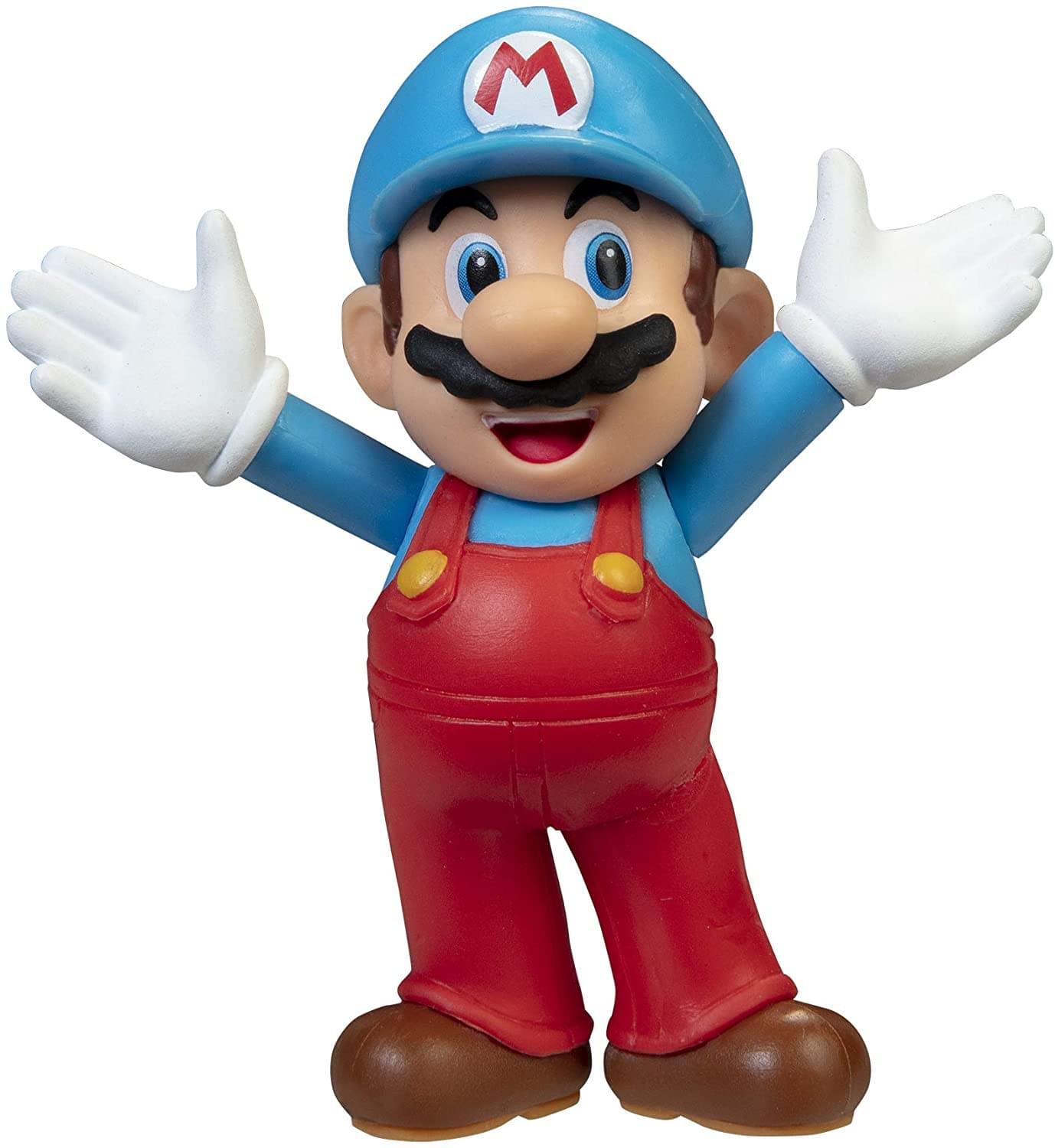 Mario様 Super Mario 2.5 Inch Figure | Open Arms Ice Mario | Free Shipping