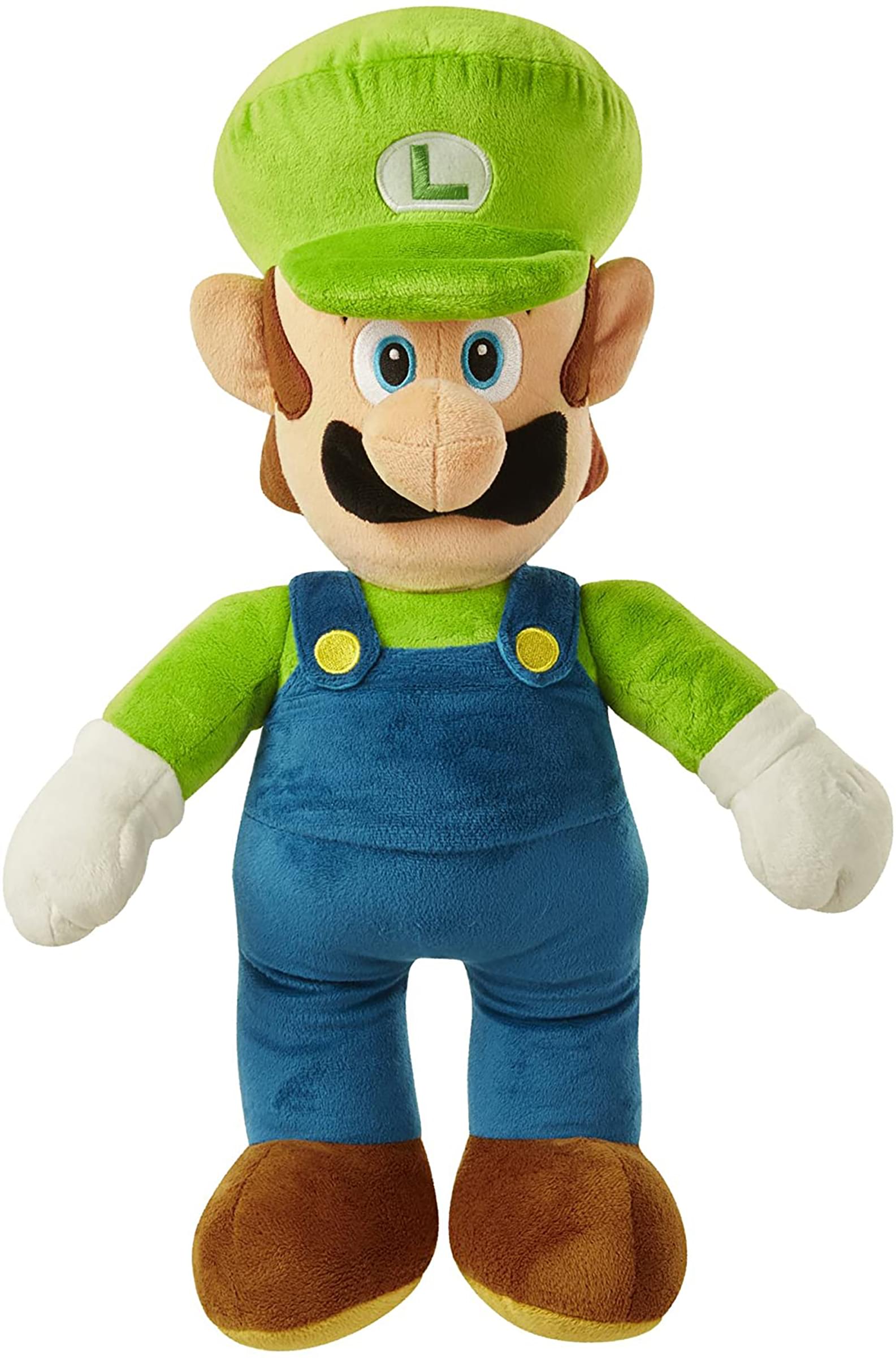 Super Mario World of Nintendo Jumbo 20 Inch Plush Luigi