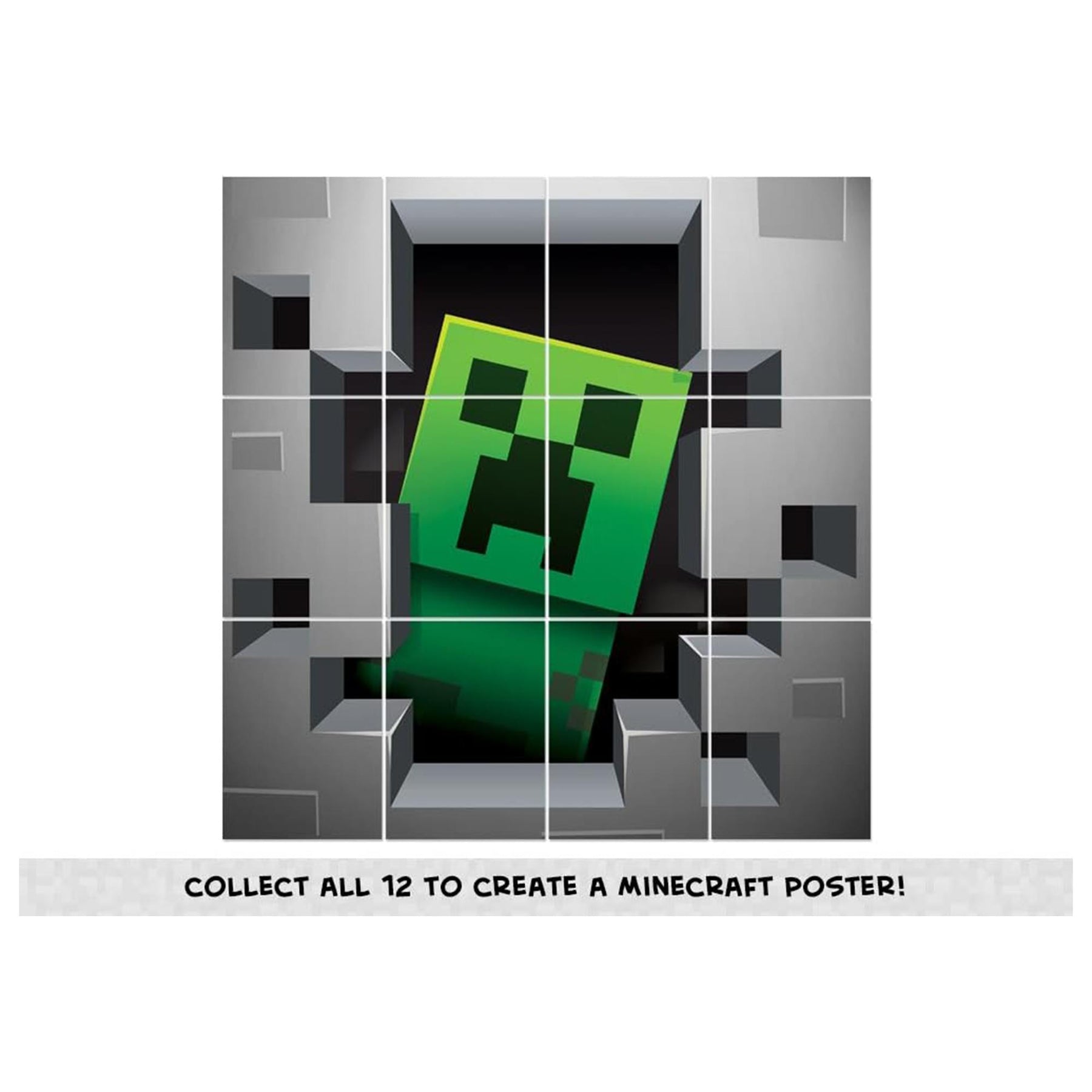Minecraft Trading Card Sticker Box | 24 Packs